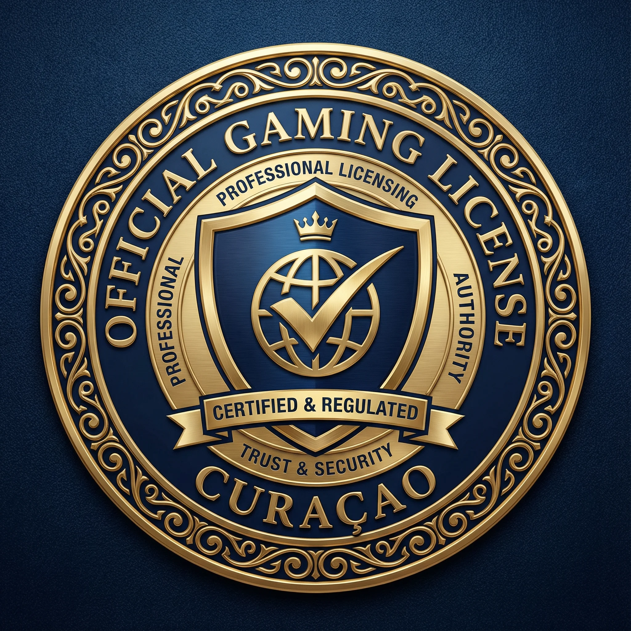 Sello oficial de licencia de juego Curaçao eGaming